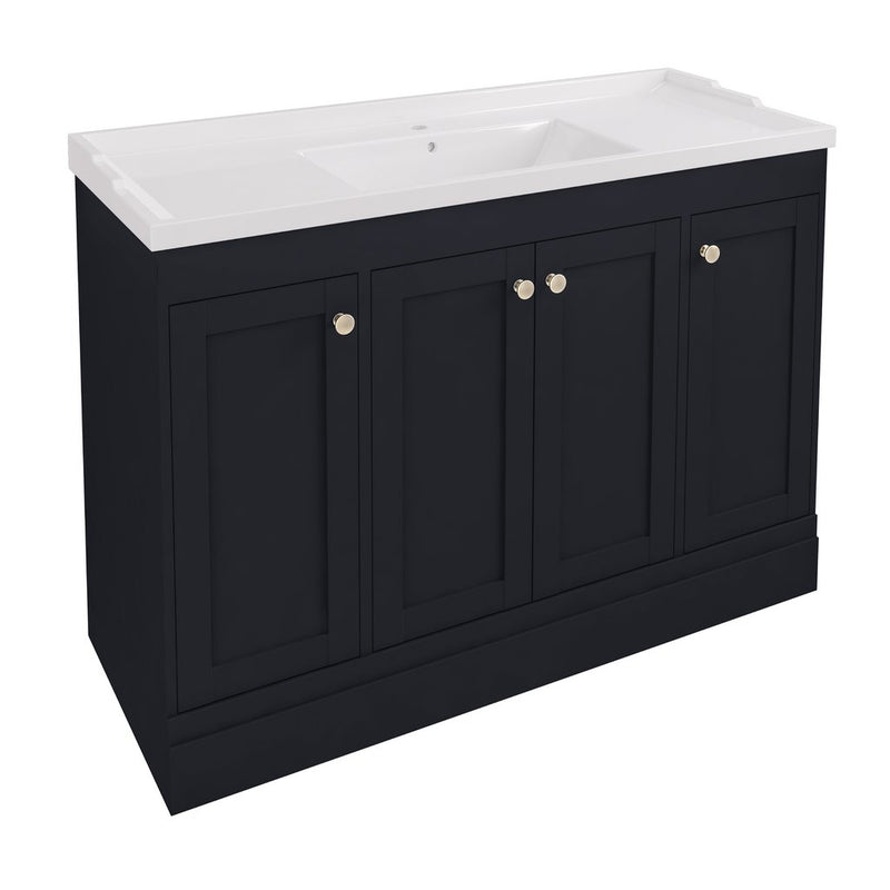Hardwick Straight 1200mm single bowl Floorstanding Vanity Unit