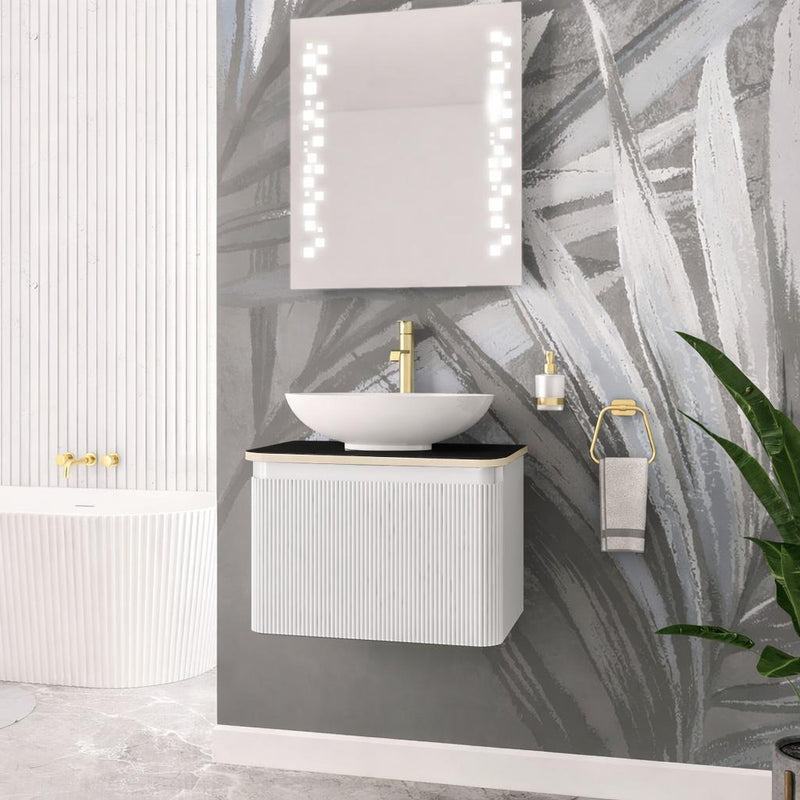 Belice Fluted 60 Wall Hung Unit