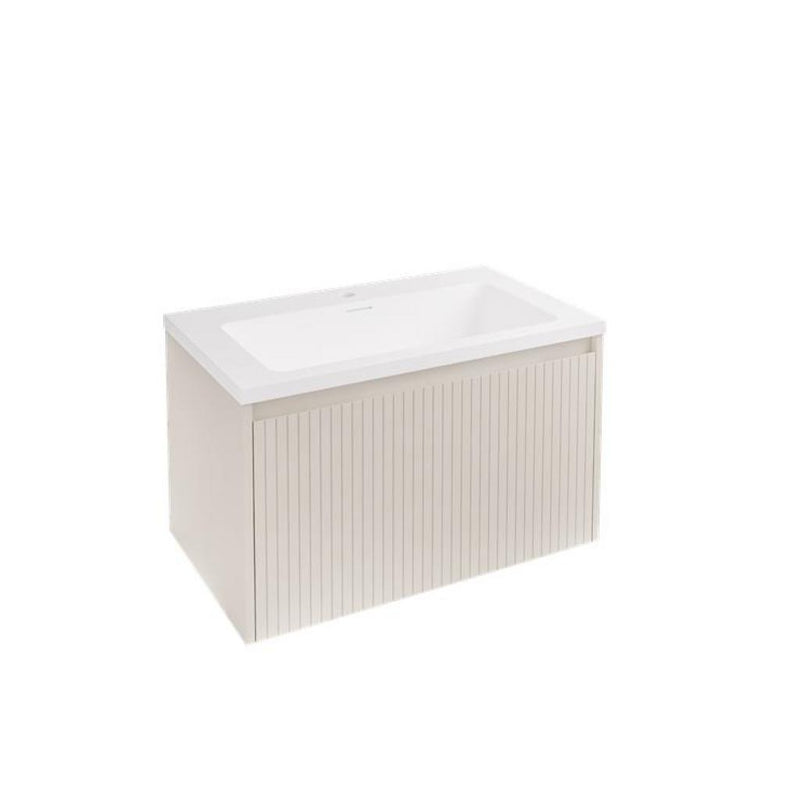 Stockton 80cm Fluted Wall Hung Unit 1 Drawer