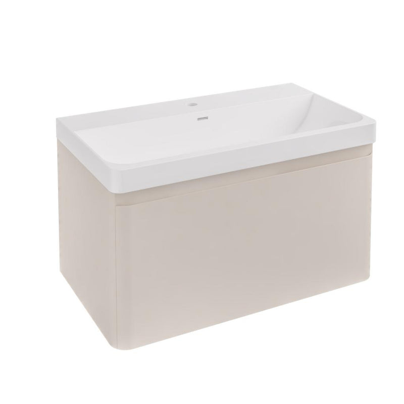 Grovely 80cm Wall Hung Unit 1 Drawer
