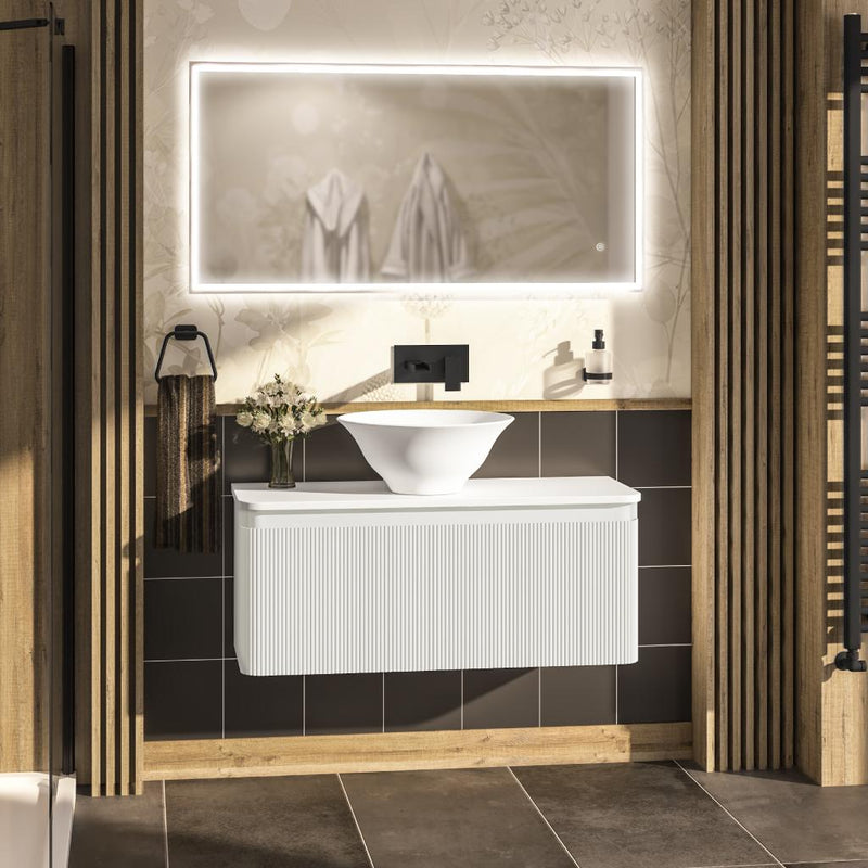 Belice 100cm wall hung unit