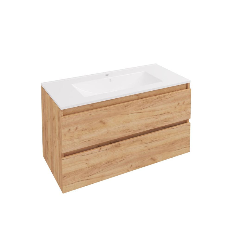 Olympia 100cm wall hung drawer unit