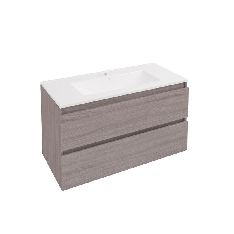 Olympia 100cm wall hung drawer unit