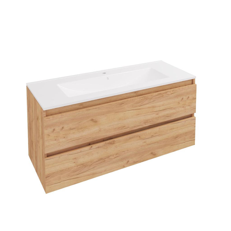 Olympia 120cm wall hung drawer unit