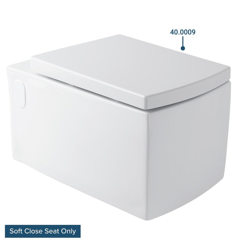 Somme Wall Hung WC Soft Close Seat