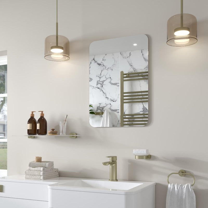 Verzino 700x500 Square Plain Mirror