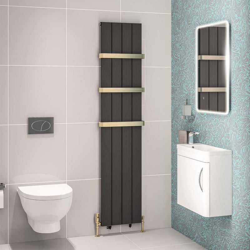 Mersey 1800 x 375 Aluminium Radiator