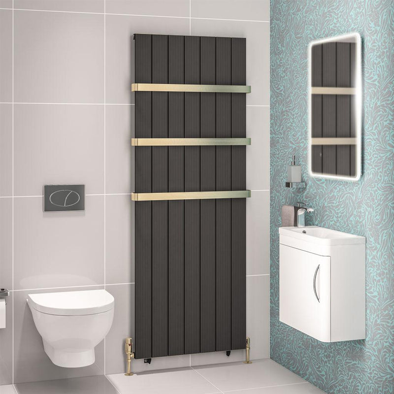Mersey 1800 x 660 Aluminium Radiator