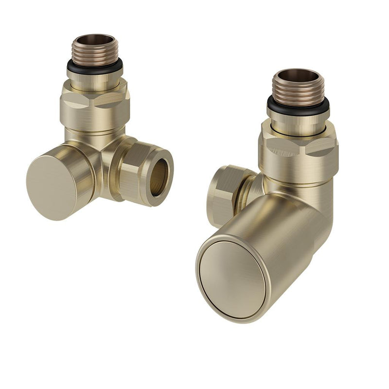 Corner Radiator Valves (pair)