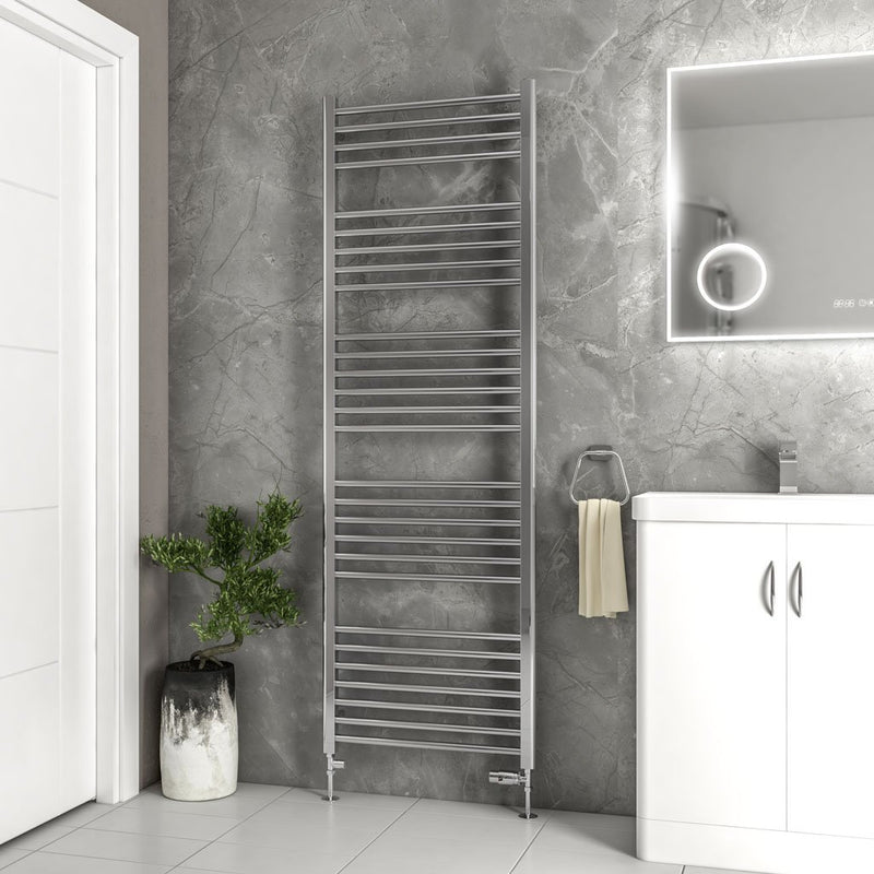 Wendover Straight Stainless Steel Multirail 1800 x 600