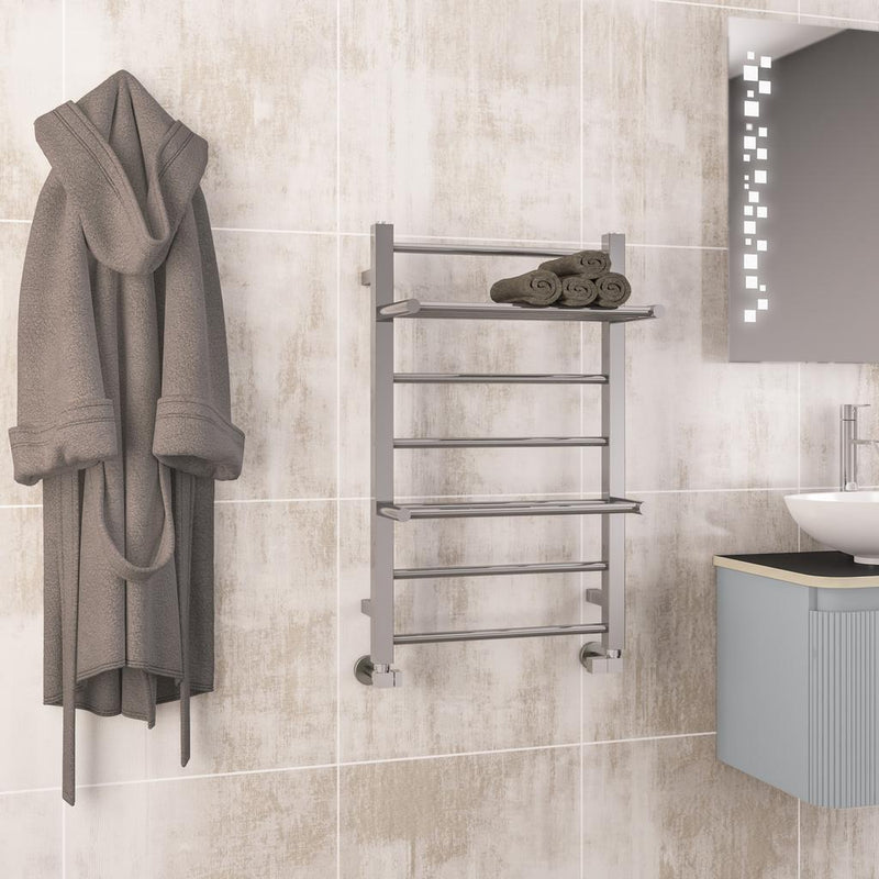 Velino Stainless Steel Towel Rail 800 x 500