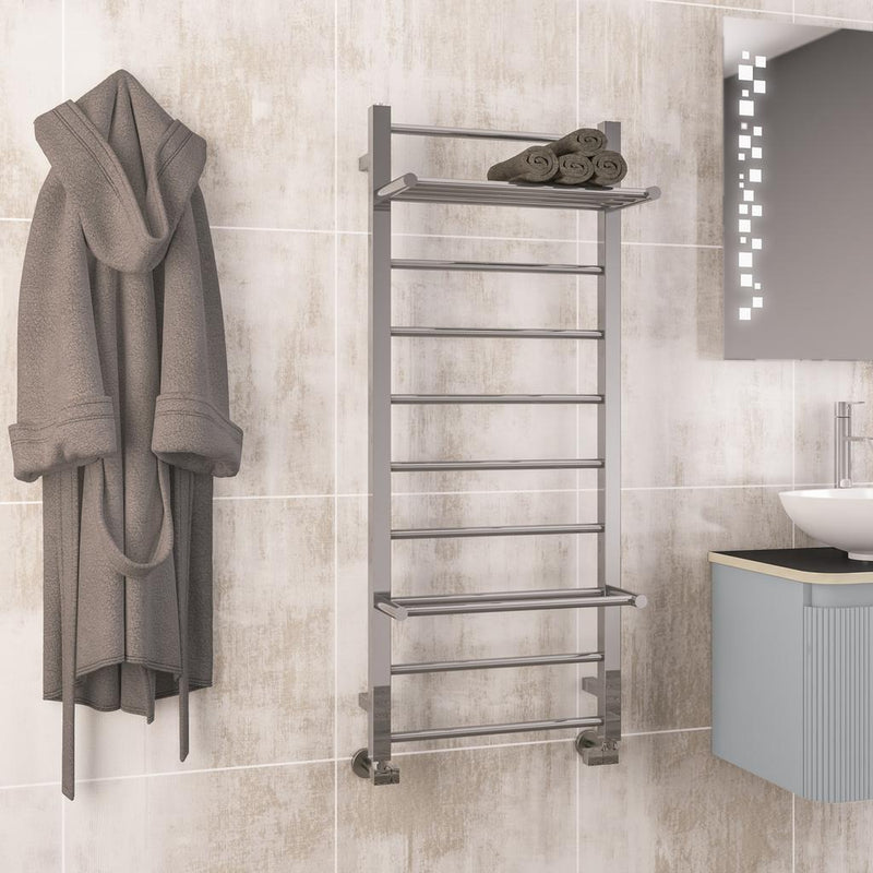 Velino Stainless Steel Towel Rail 1200 x 500
