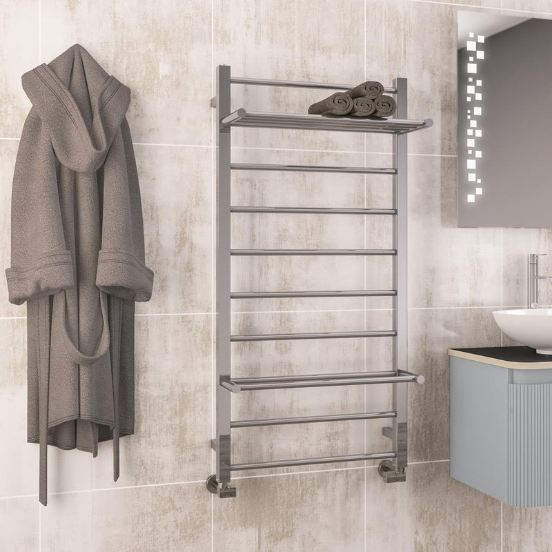 Velino Stainless Steel Towel Rail 1200 x 600
