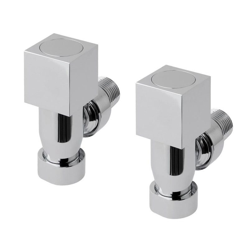 Square Angled Radiator Valves
