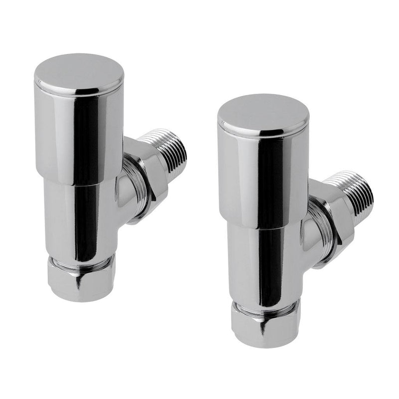 Angled Radiator Valves (pair)