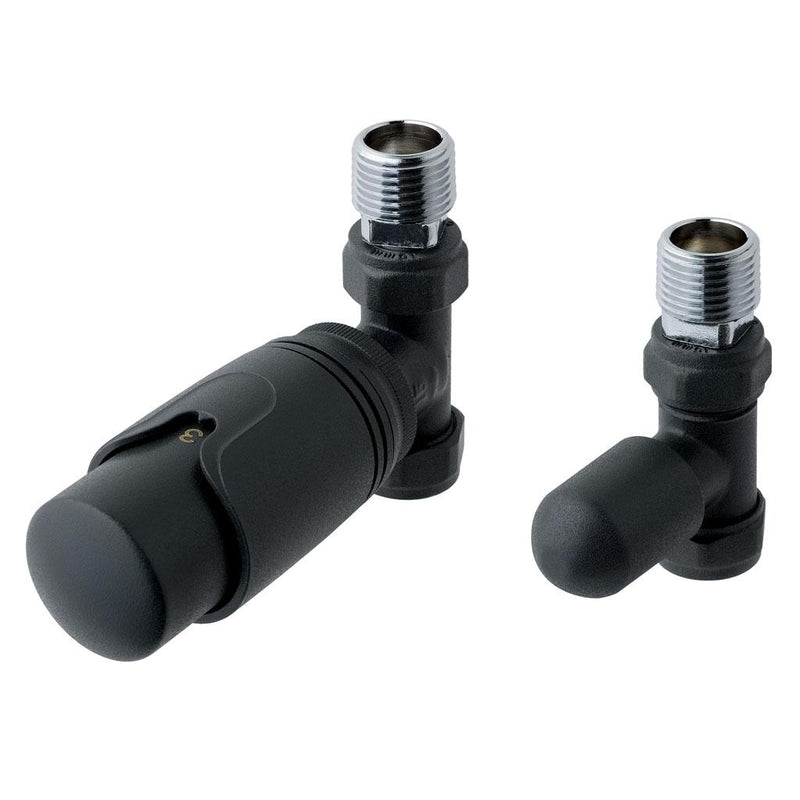 15mm Straight TRV and Lockshield Valve