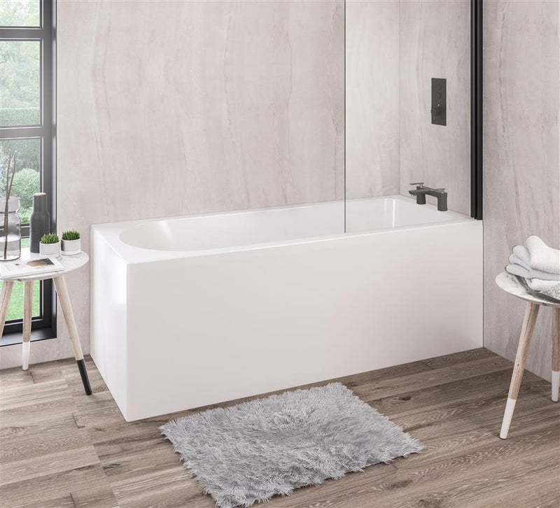 Biscay Shower Bath RH 1800x800 5mm