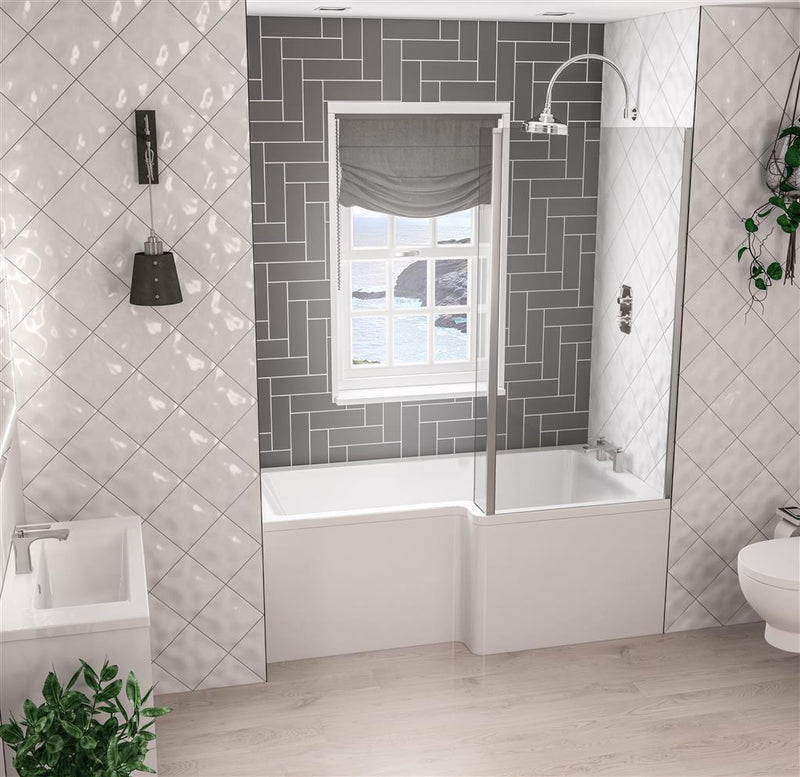 Portland L-Shape 1500x850x700 RH Beauforte