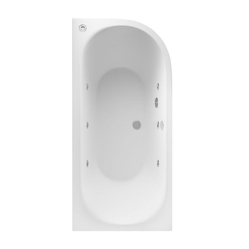 Beauforte Biscay 1700x800 (440) LH 6 jet whirlpool