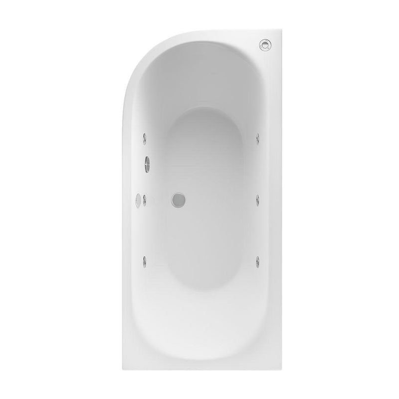 Beauforte Biscay 1700x800 (440) RH 6 jet whirlpool