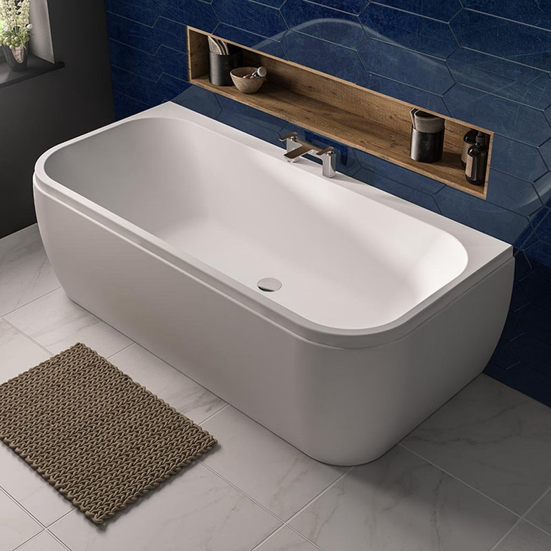 Beauforte Malin D shape one piece front panel 1800