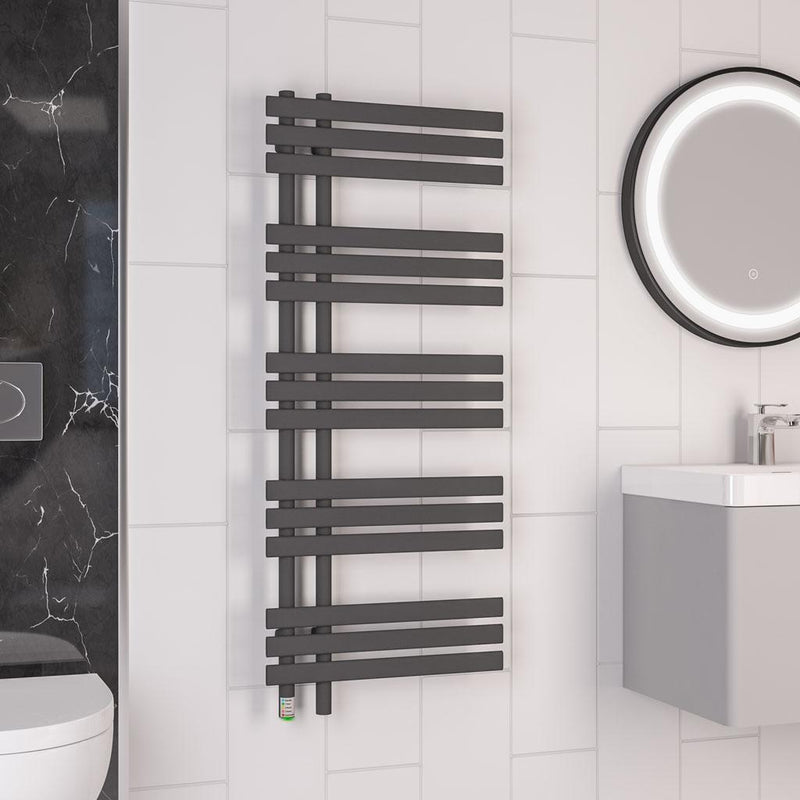 Loddon Dry Element Towel Rail 1200 x 500