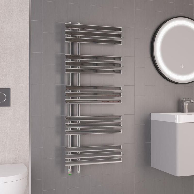 Loddon Dry Element Towel Rail 1200 x 500