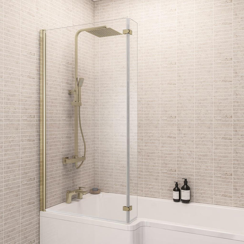 L shaped Bath Screen LH
