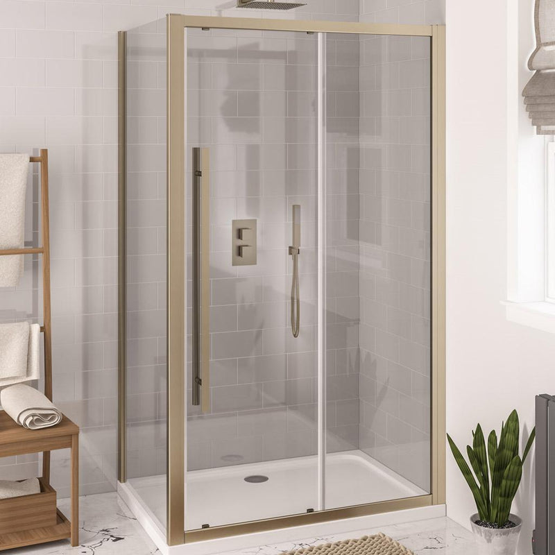 Vantage 2000 easy clean sliding door 1400mm