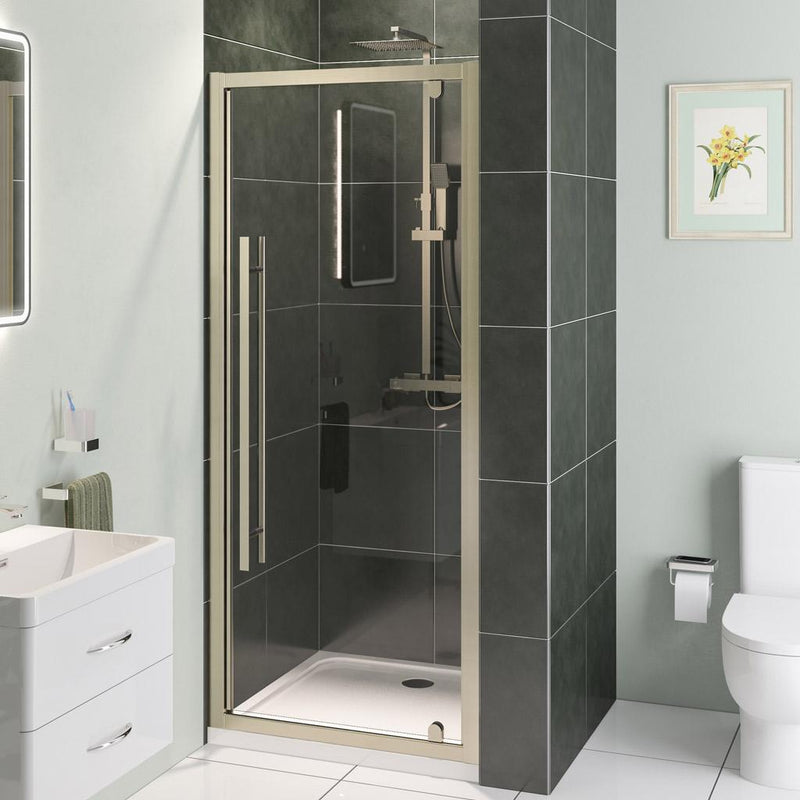 Vantage 2000 easy clean pivot door 700mm