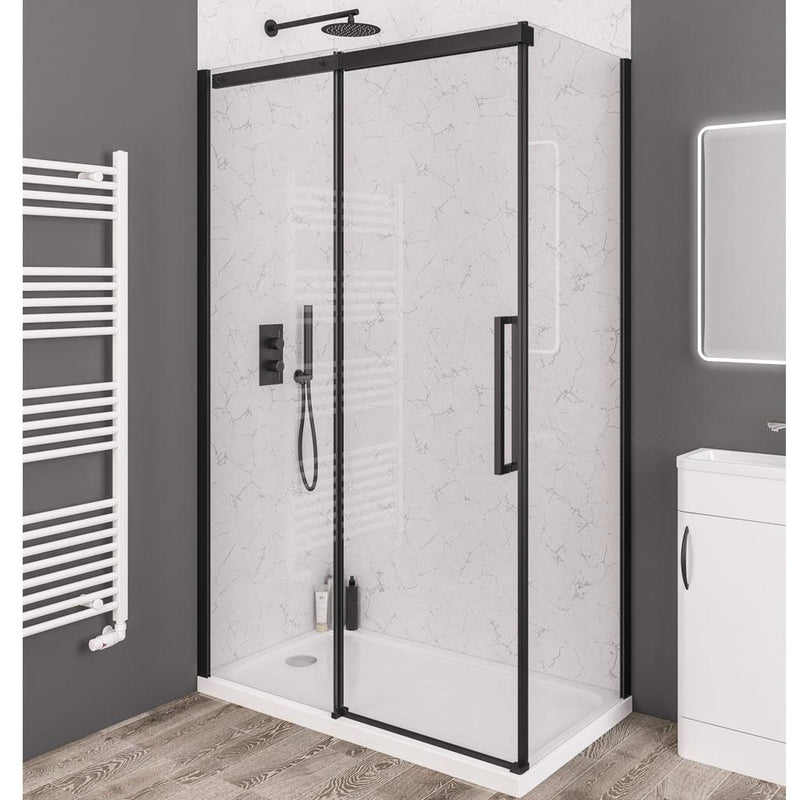 Corniche 2000x1100 8mm Semi-Frameless Sliding Door