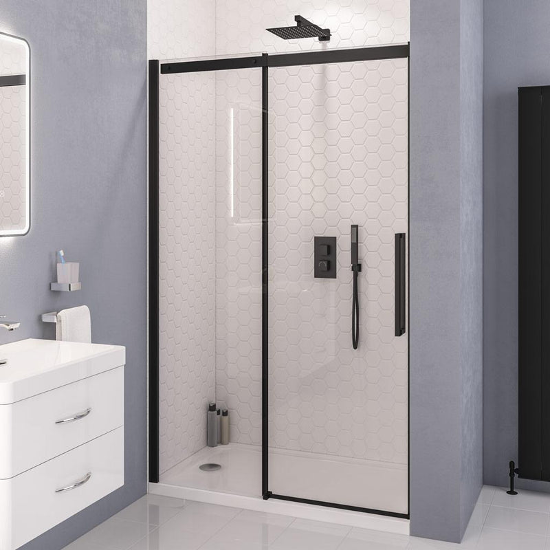 Corniche 2000x1200 8mm Semi-Frameless Sliding Door