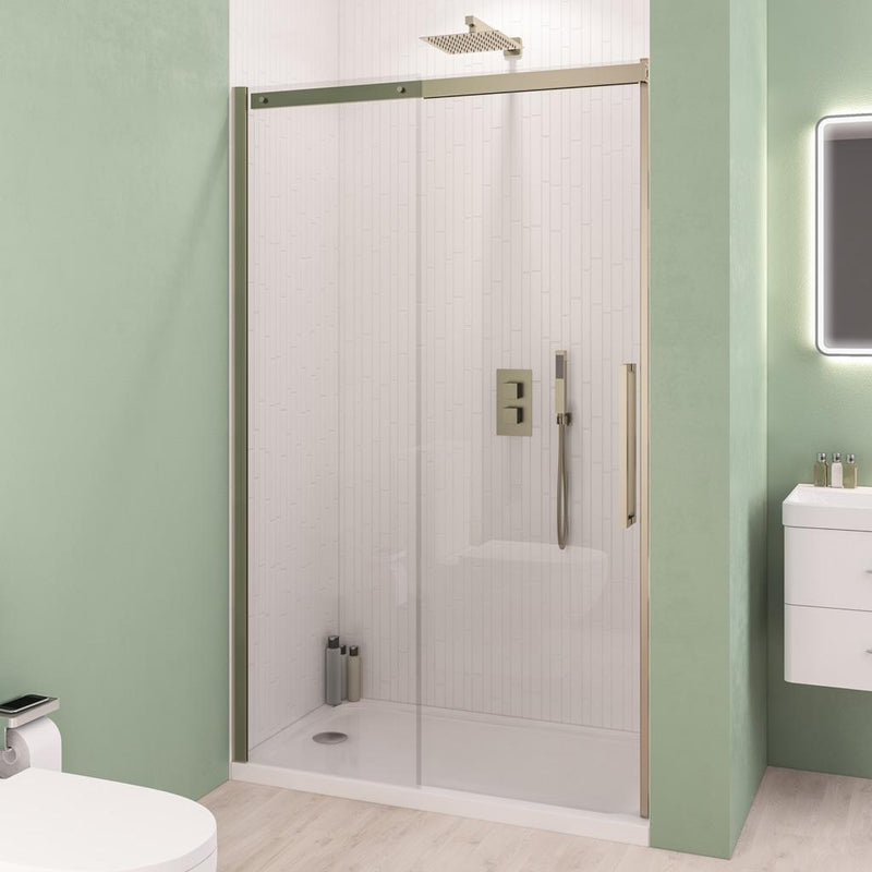 Corniche 2000x1600 8mm Semi-Frameless Sliding Door
