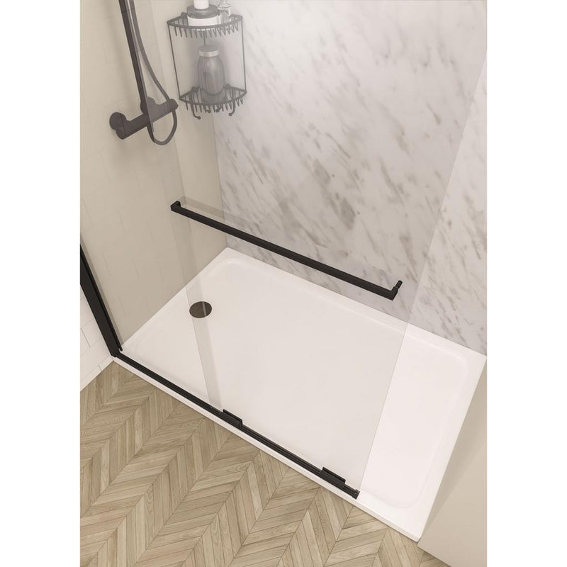 Corniche 2000 8mm Soft Close Walk in 1200 Slider RH