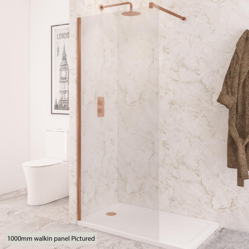 Vantage 2000 8mm walkin panel 1300 x 2000