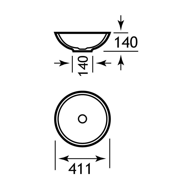Rondo sit on basin 412