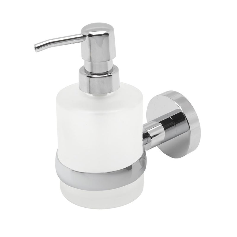 Genoa glass soap dispenser