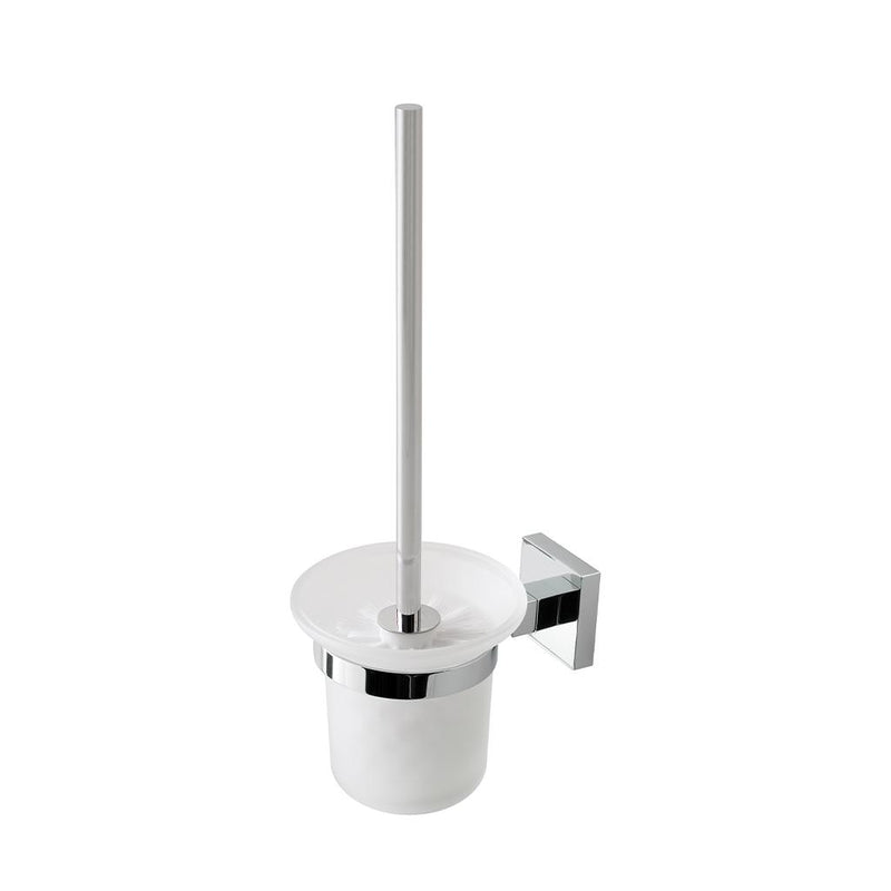 Rimini glass brush holder