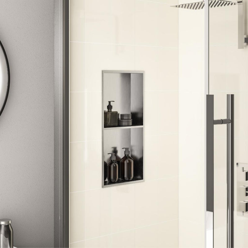 Shower Niche with Shelf 600x300