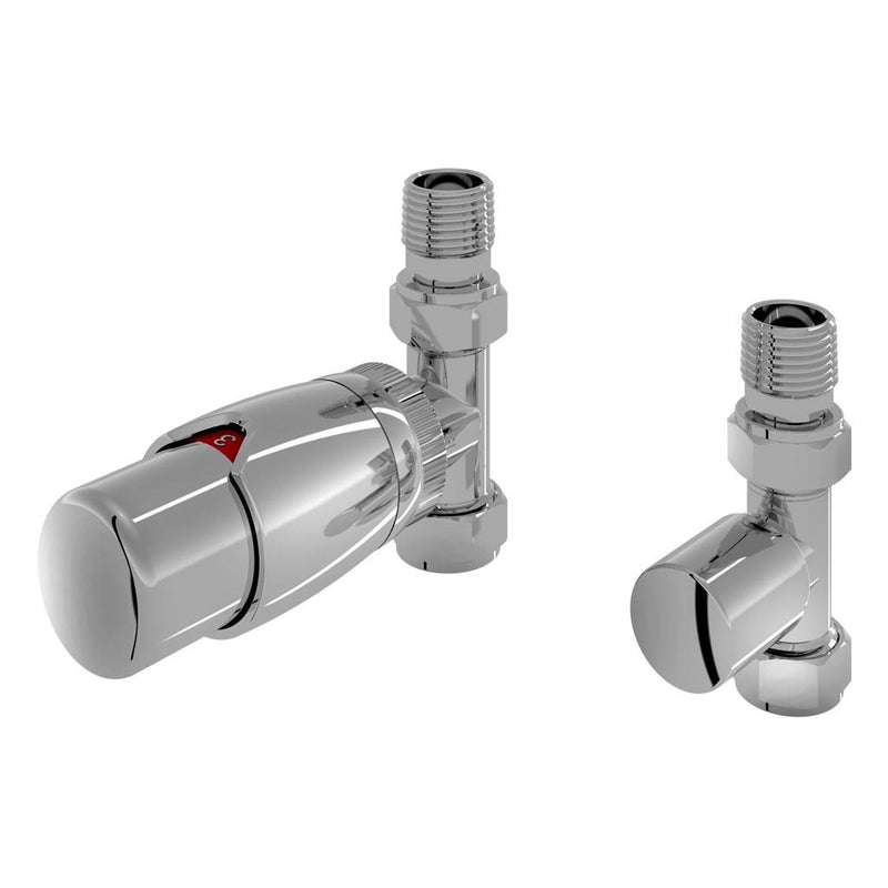 Straight Designer TRV with Lockshield 15mm