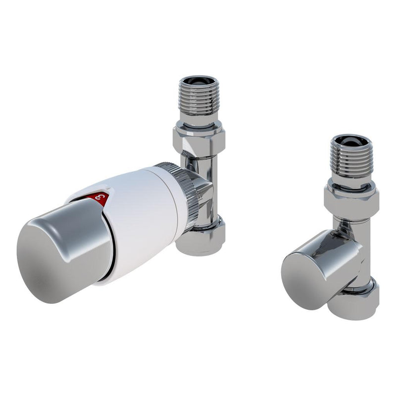 Straight Designer TRV with Lockshield 15mm