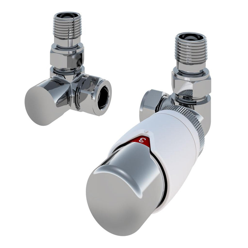 Corner Designer TRV with Lockshield 15mm