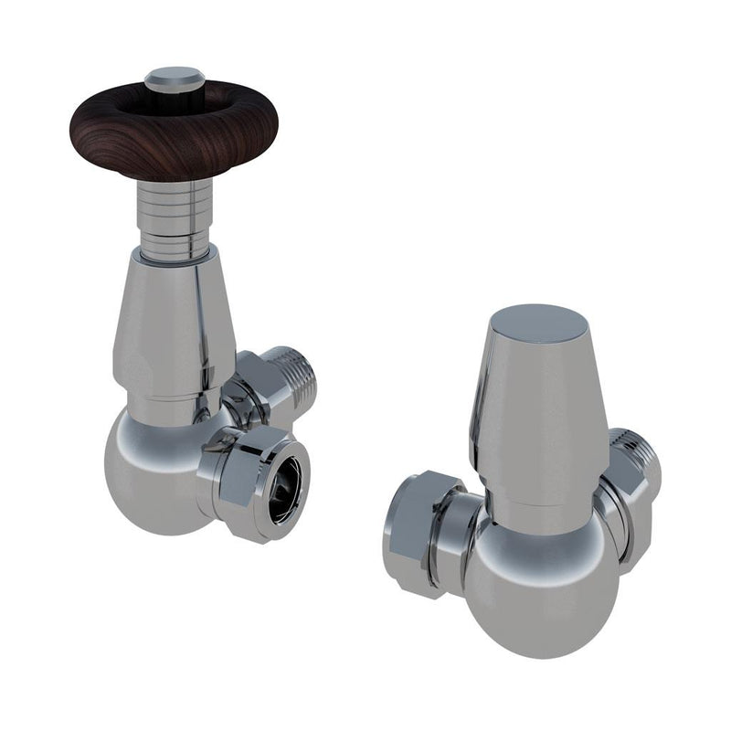 Corner Traditional TRV with Lockshield 15mm