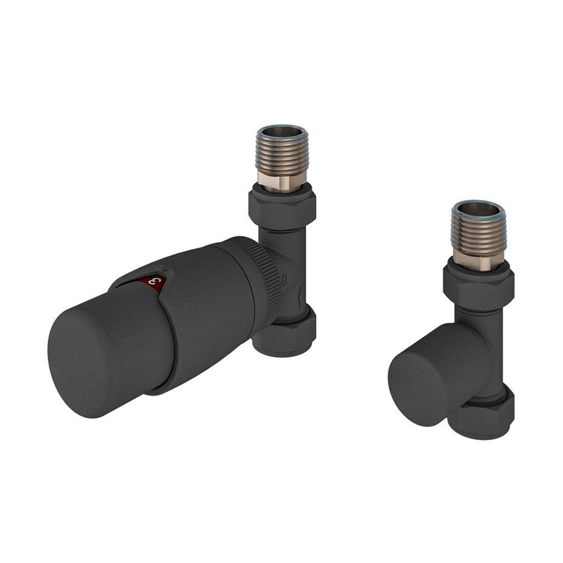 Straight Designer TRV with Lockshield 15mm