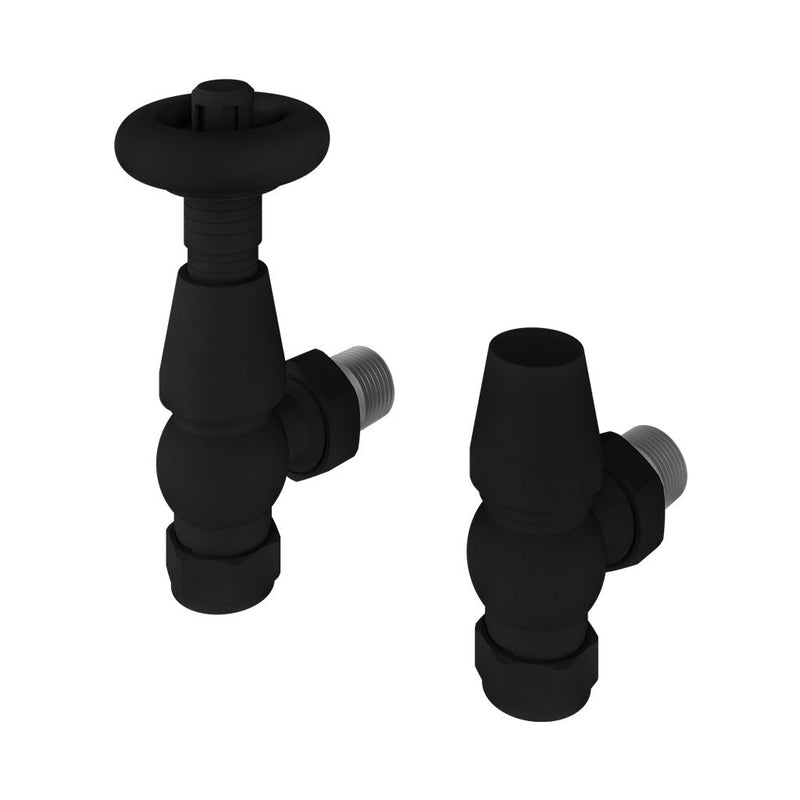 Angle Traditional TRV with Lockshield 15mm