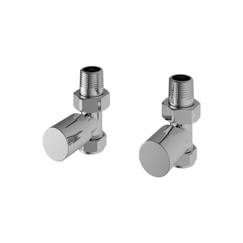 Straight Radiator Valves (pair)