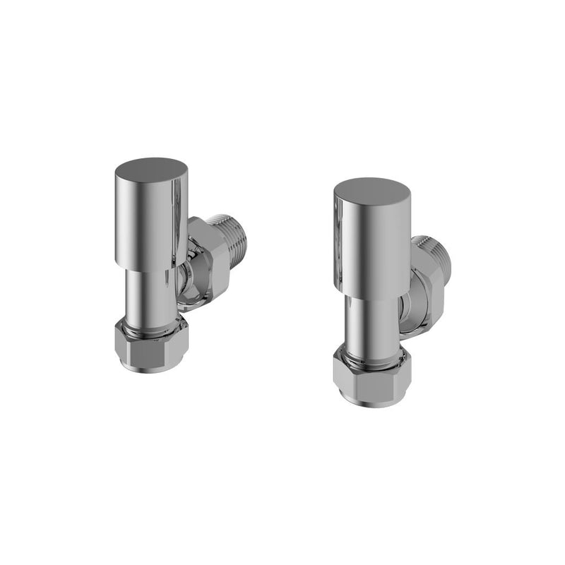 Angled Radiator Valves (pair)