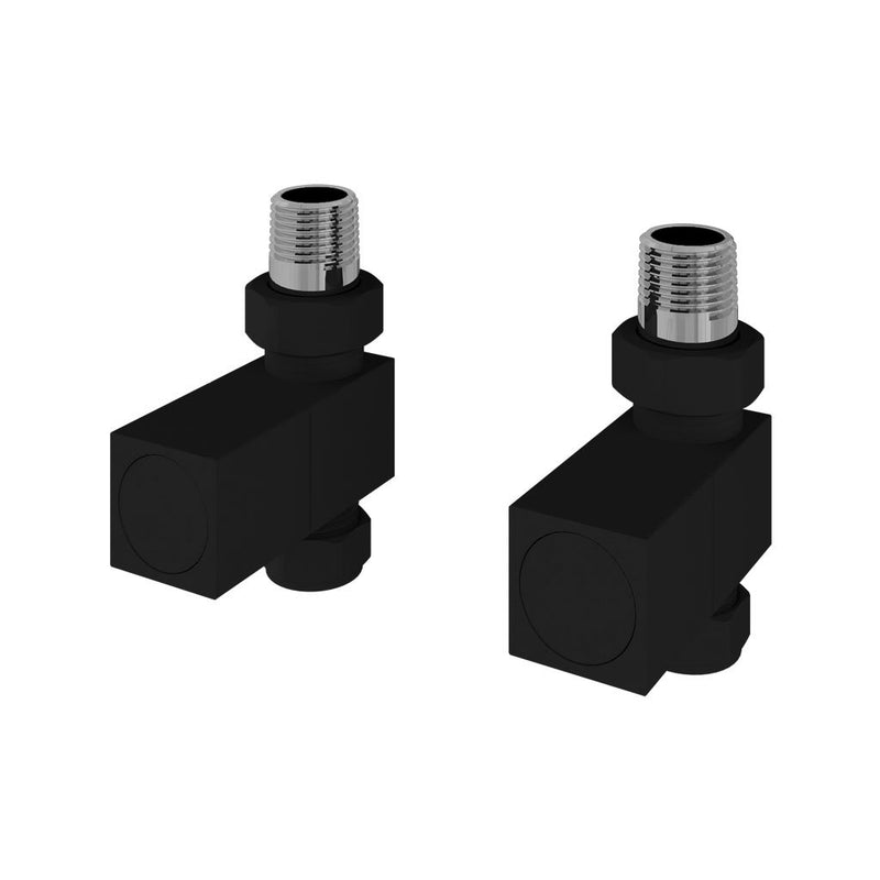 Straight Square Radiator Valves (pair)