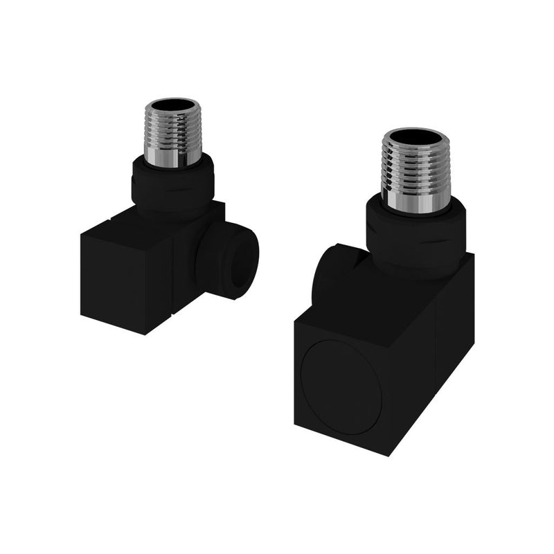 Corner Square Radiator Valves (pair)