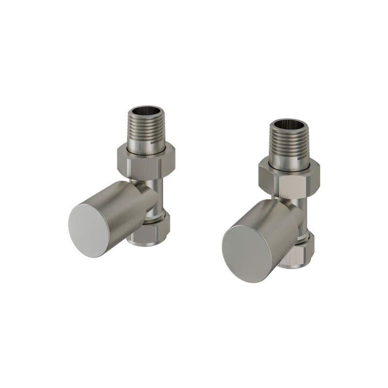 Straight Radiator Valves (pair)